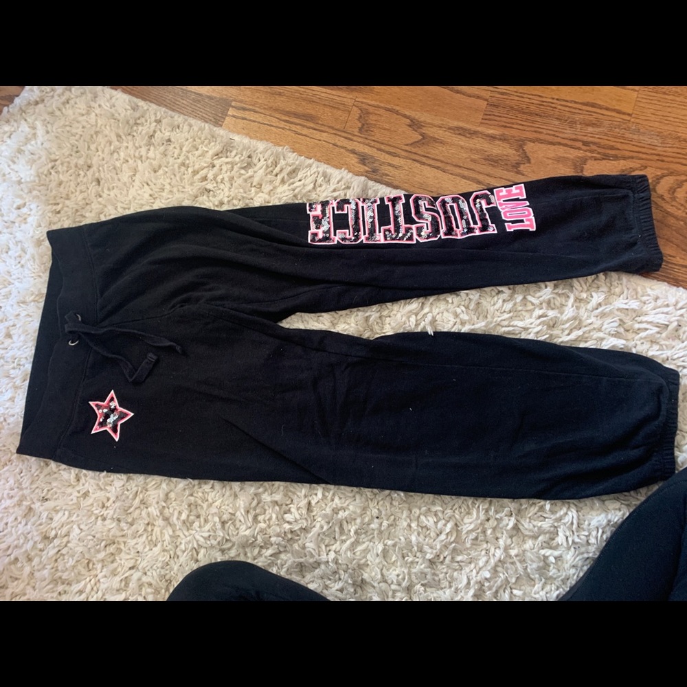 Justice girls sweatpants